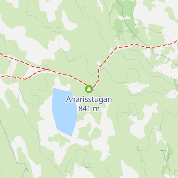 Map of Anarisstugan