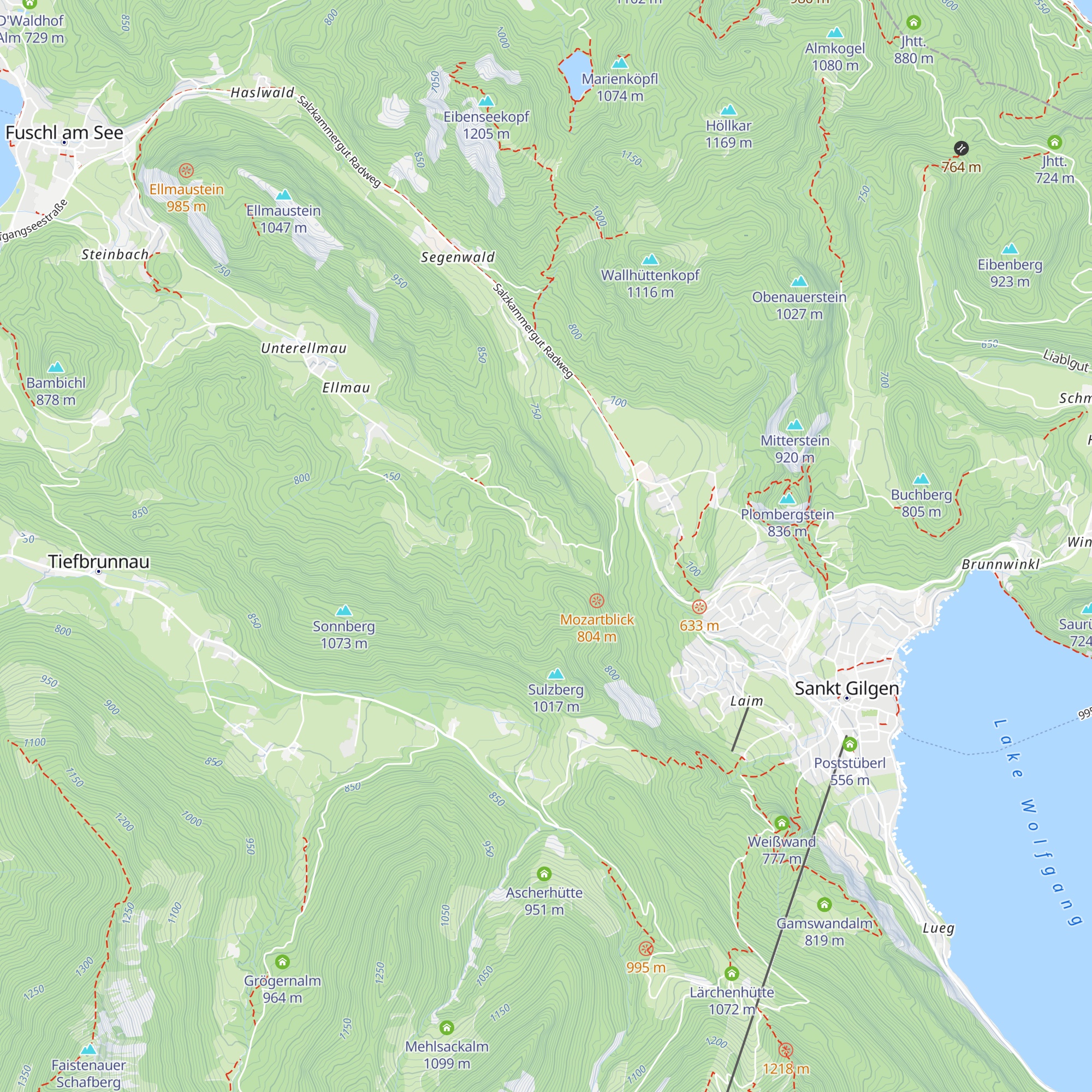 Landhotel Hochlackenhof map
