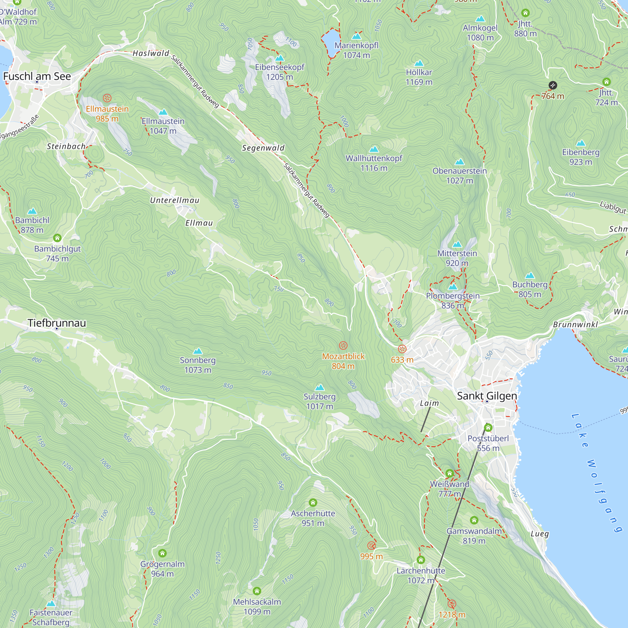 Landhotel Hochlackenhof map