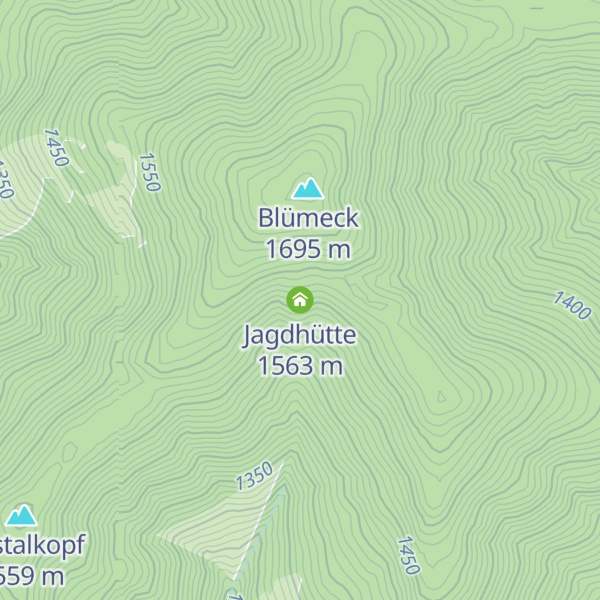 Map of Jagdhütte