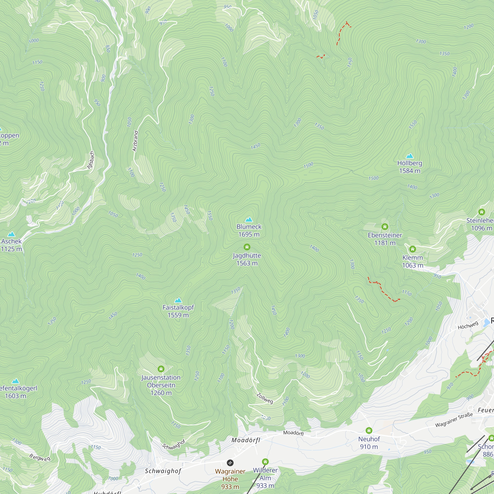 Jagdhütte map