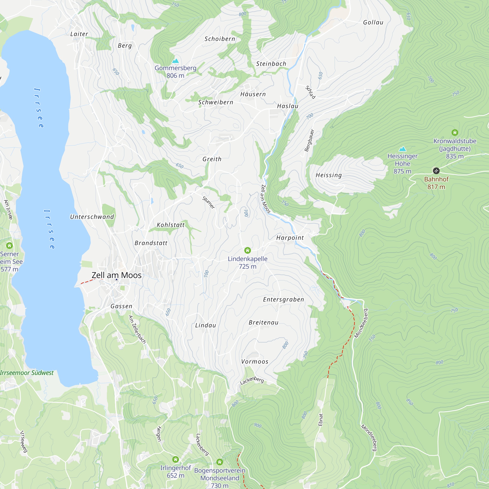 Lindenbauer map