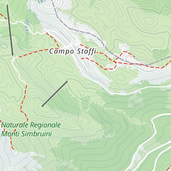 Map of Capanna Capriati