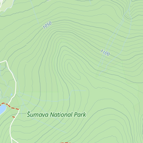 Map of Dřevěná hůl