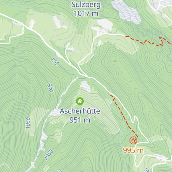 Map of Kühleithütte