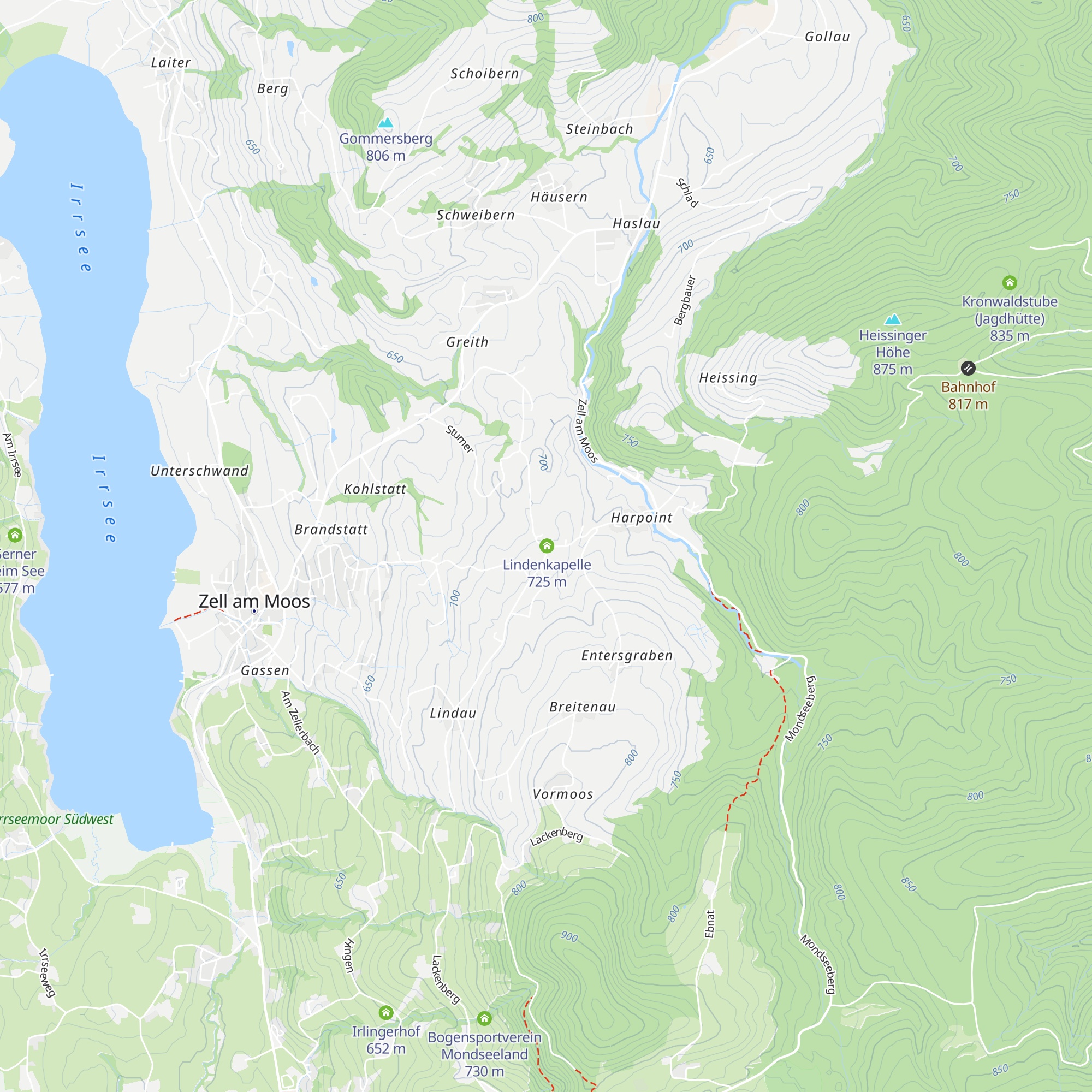 Lindenbauernkapelle map
