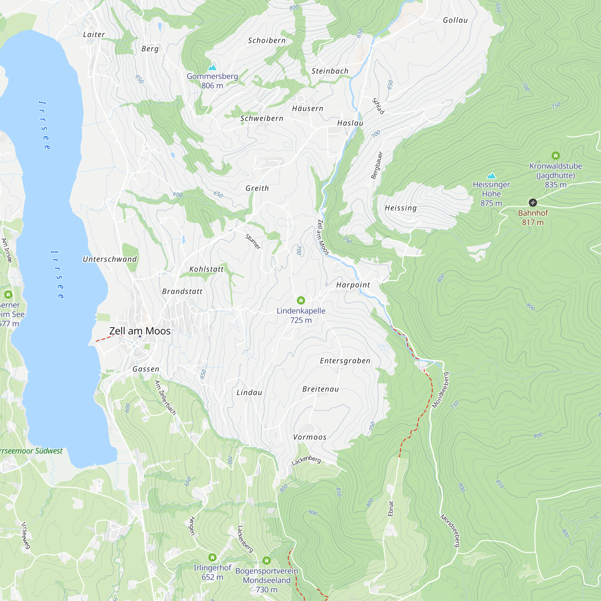 Lindenbauernkapelle map