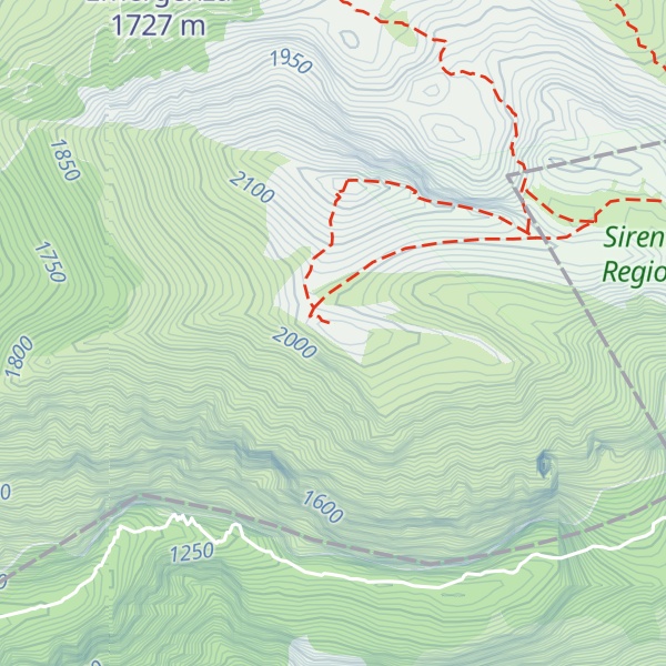 Map of Iaccio dei Montoni
