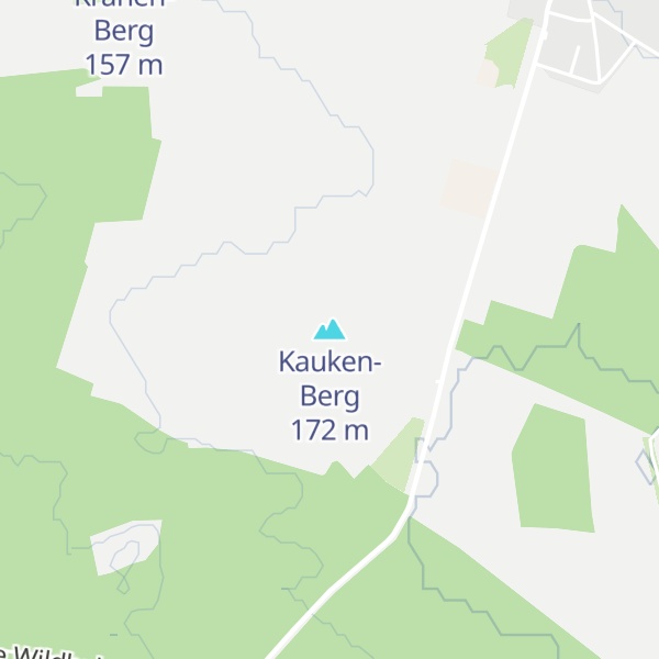 Map of Kauken-Berg