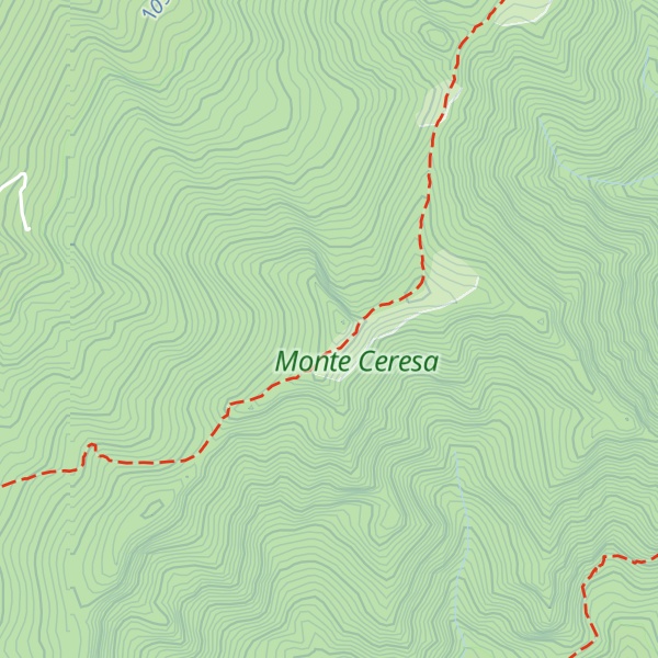 Map of Monte Ceresa