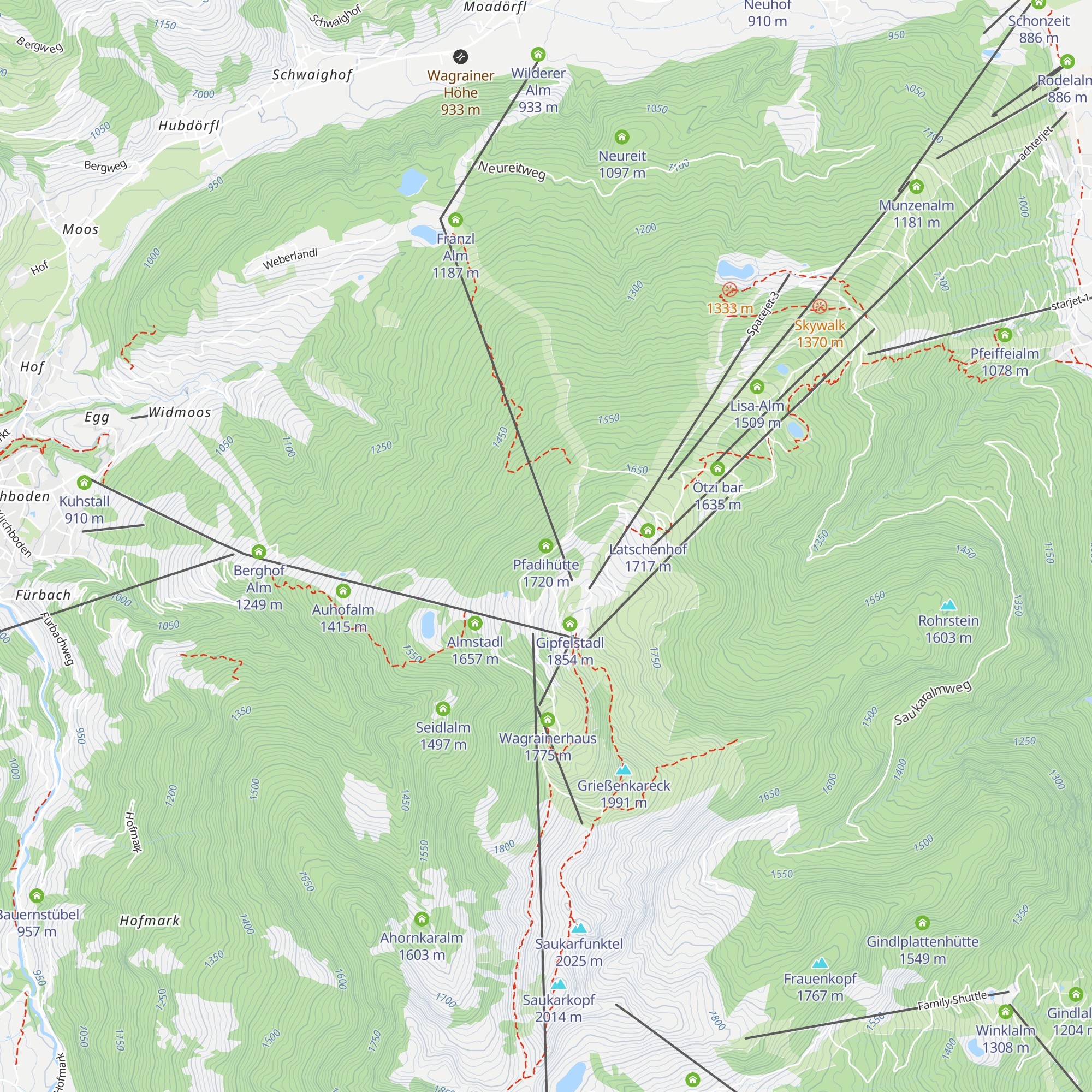 Pfadihütte map