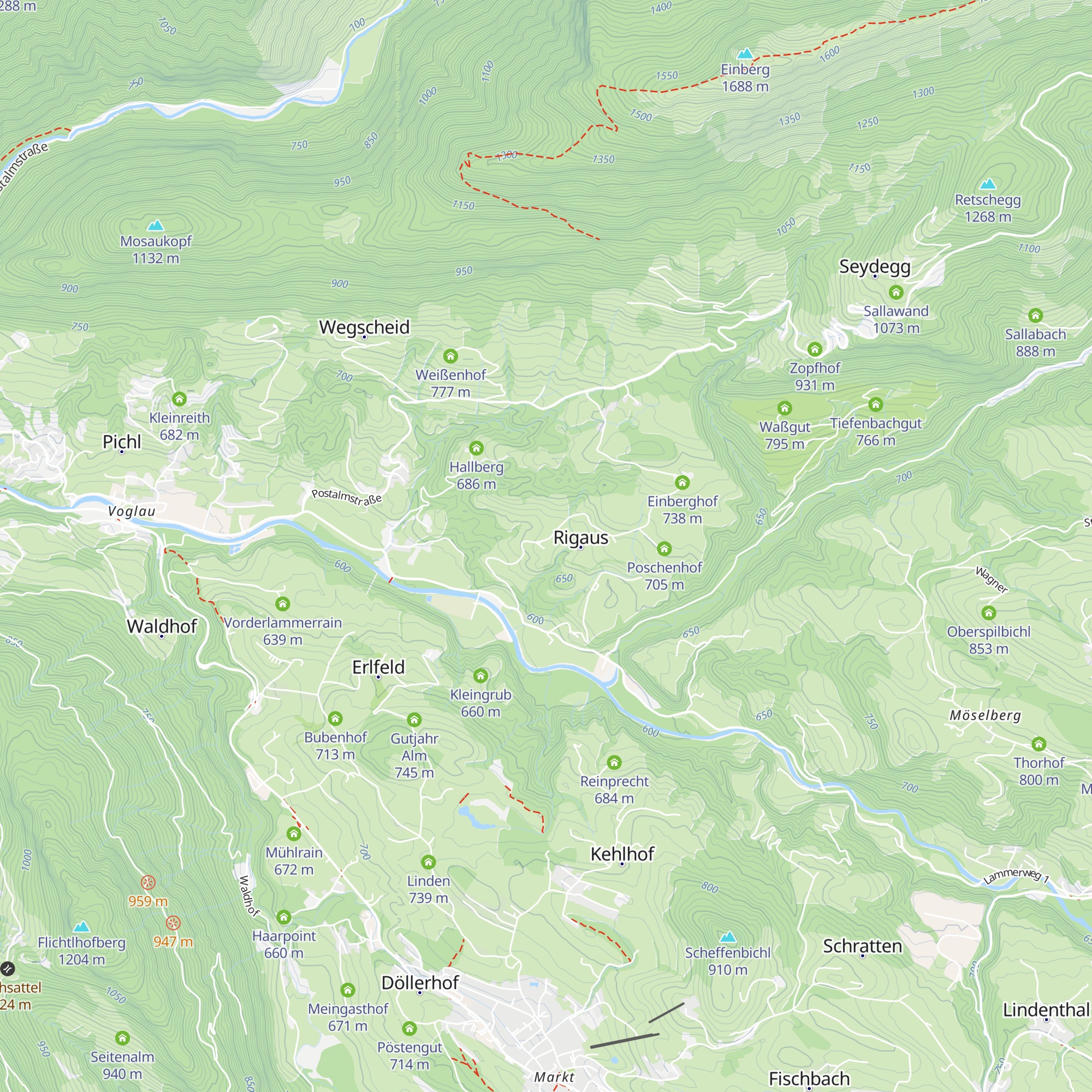 Webingbauer map