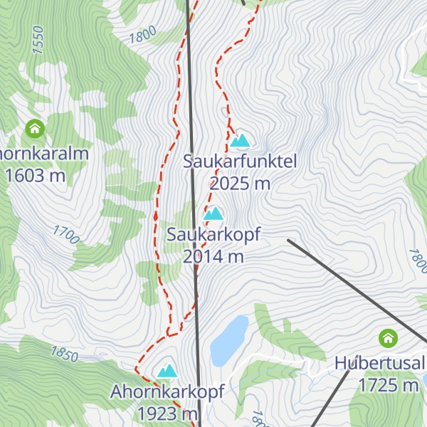 Map of Saukarkopf