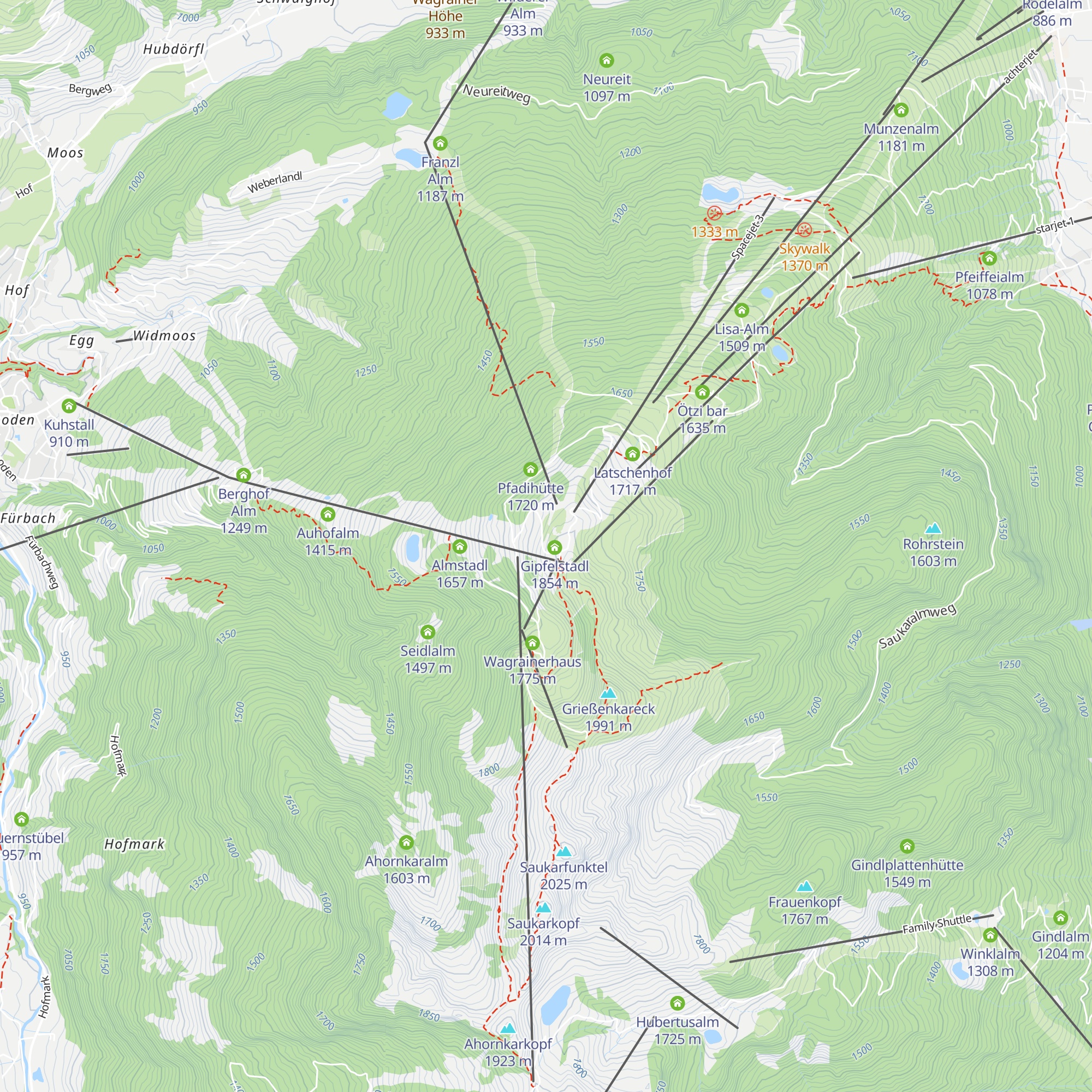 Koglalm map