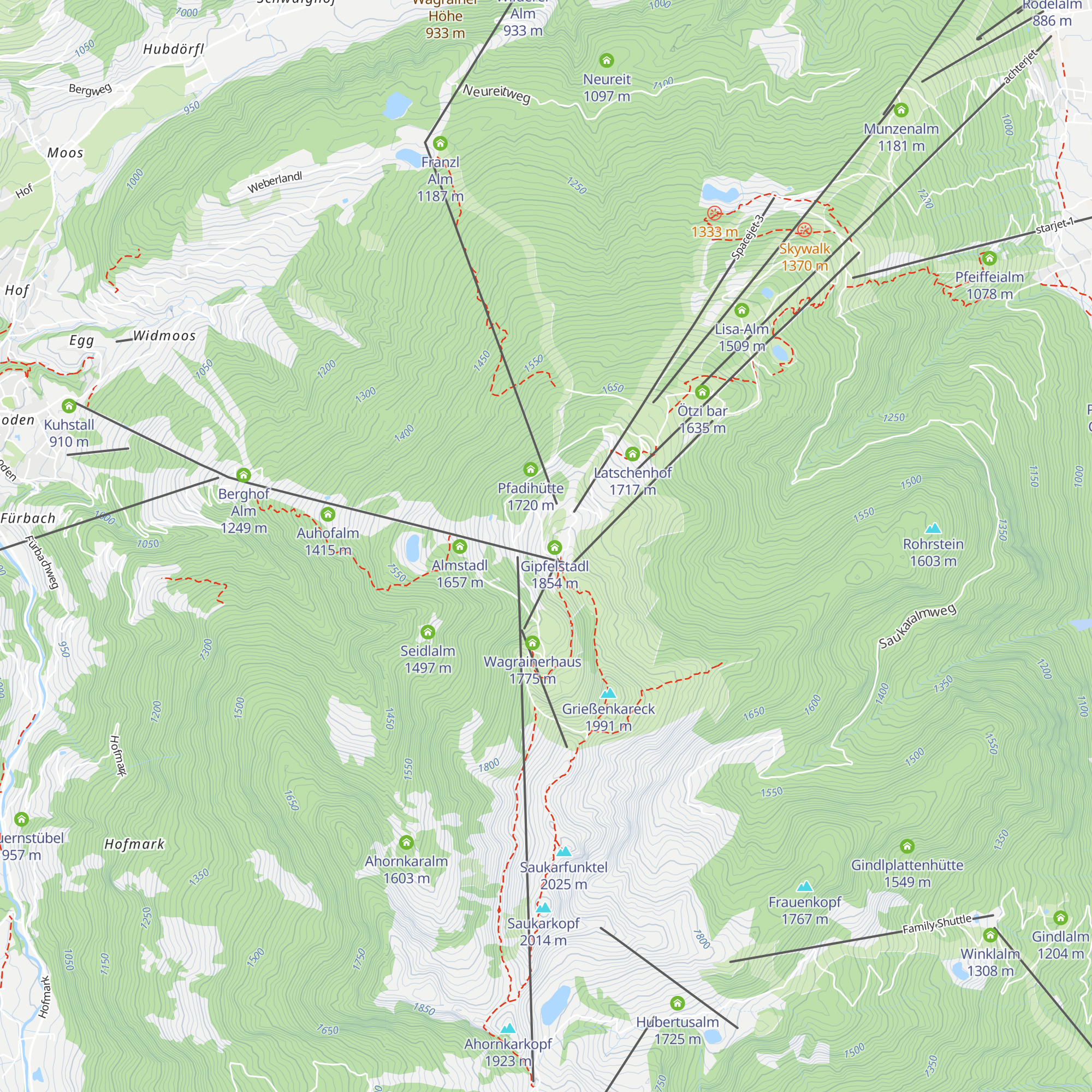 Koglalm map