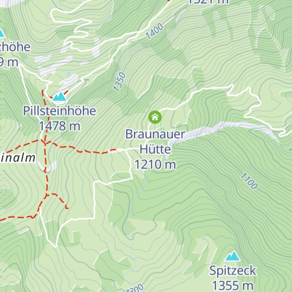 Map of Illingeralm