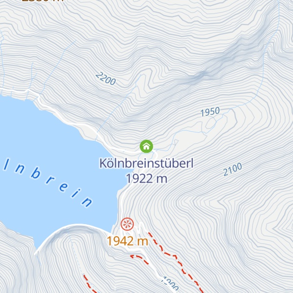 Map of Kölnbreinstüberl