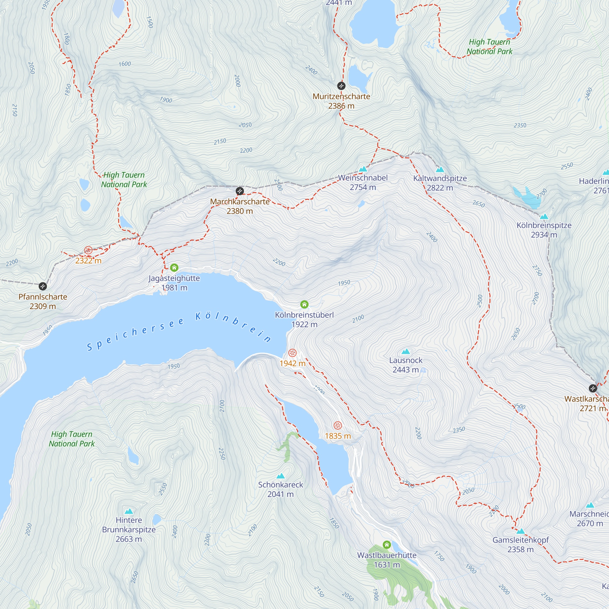Kölnbreinstüberl map