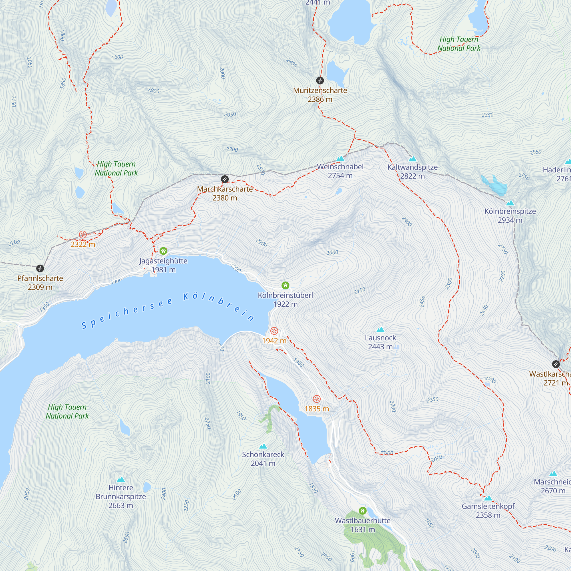 Kölnbreinstüberl map
