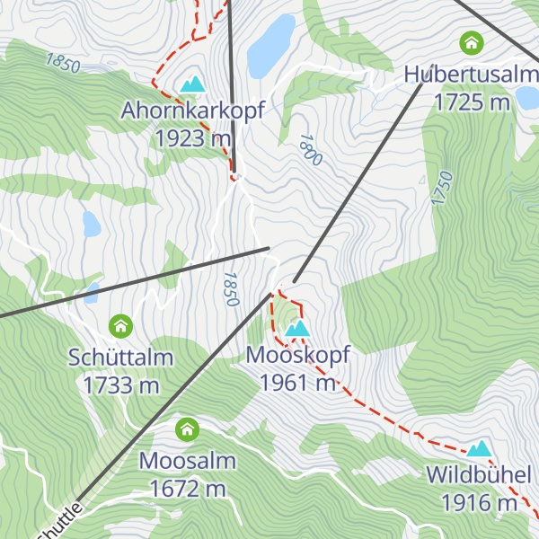 Map of Almstüberl
