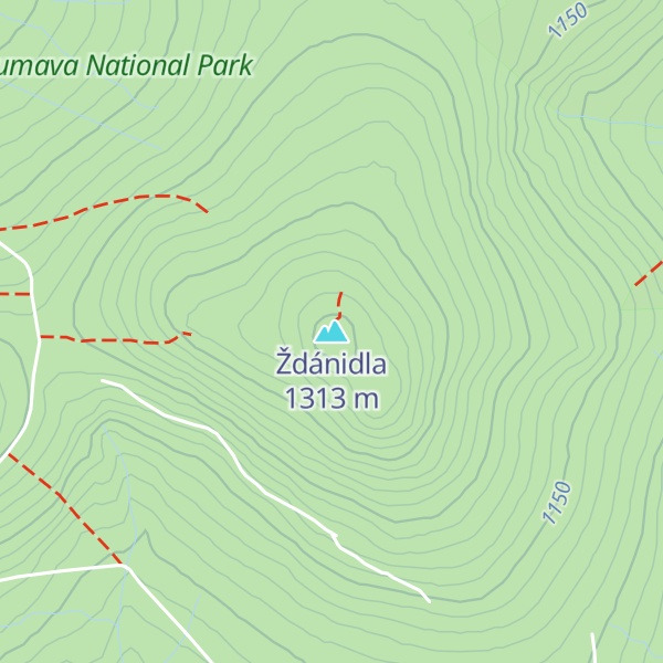 Map of Ždánidla