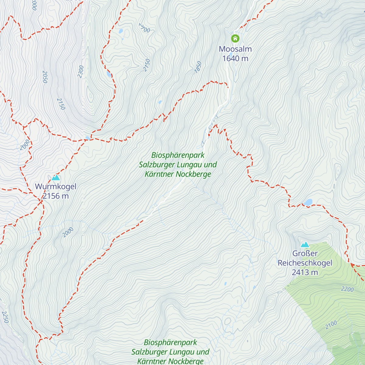 Örgenhiasalm map