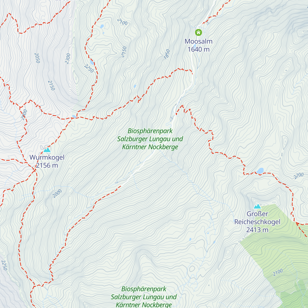 Örgenhiasalm map