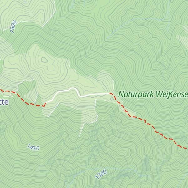 Map of Sankt Lorenzer Hochalm