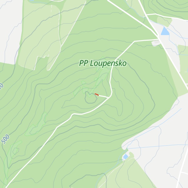 Map of Loupensko [Nezdice nad Úhlavou]