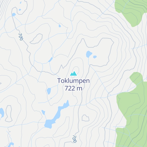 Map of Toklumpen
