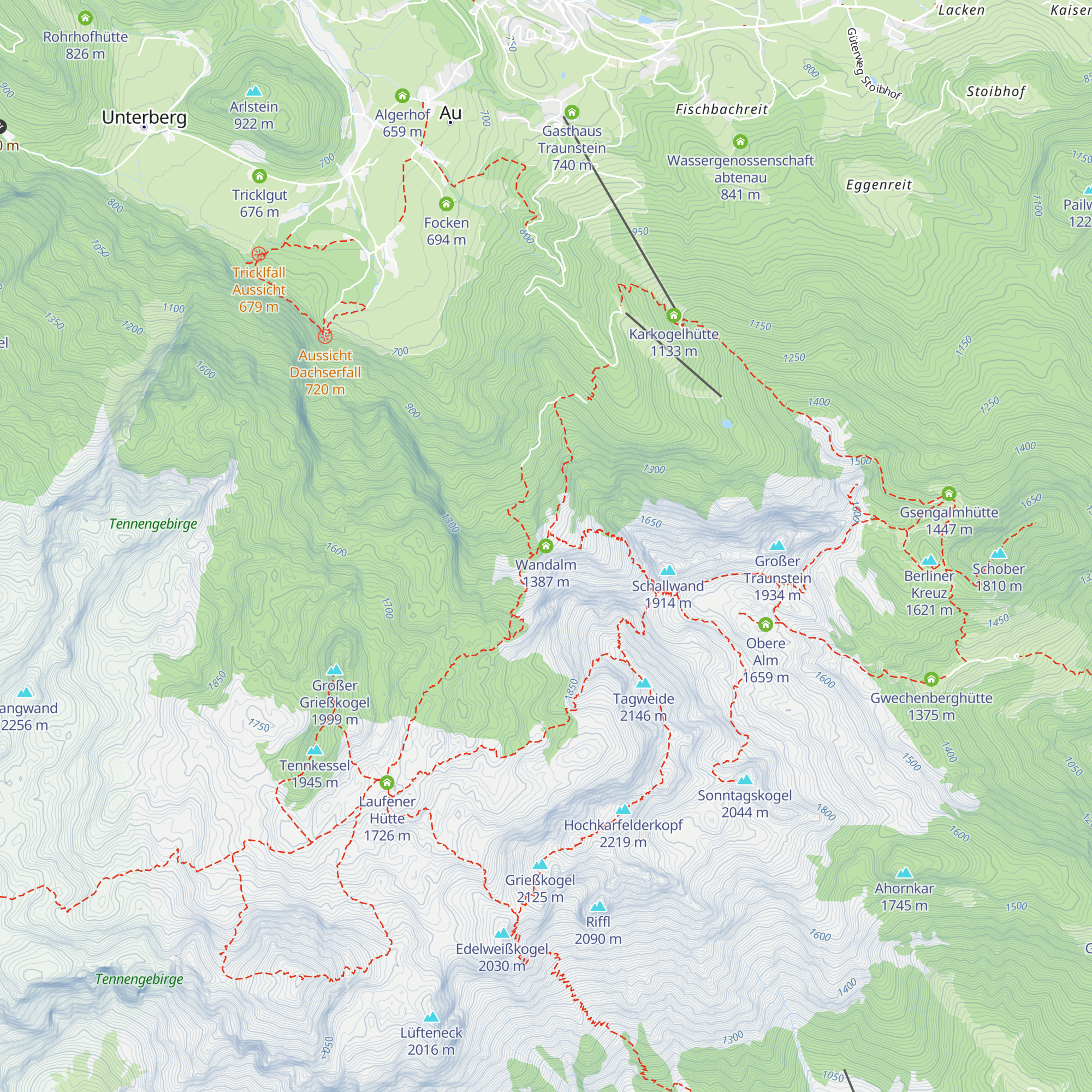 Wandalm map