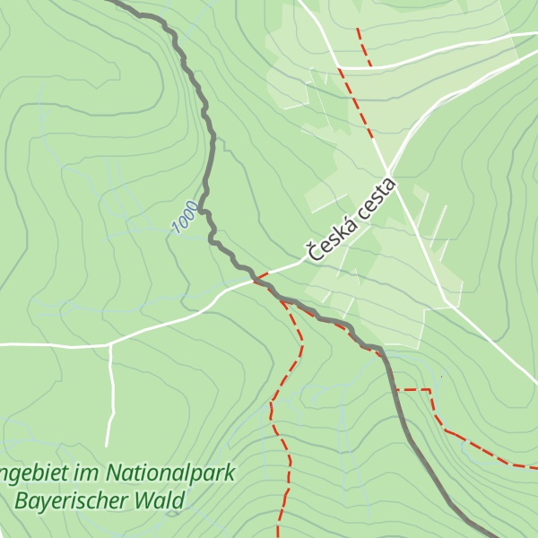 Map of Ehem.Grenzwärterhütte