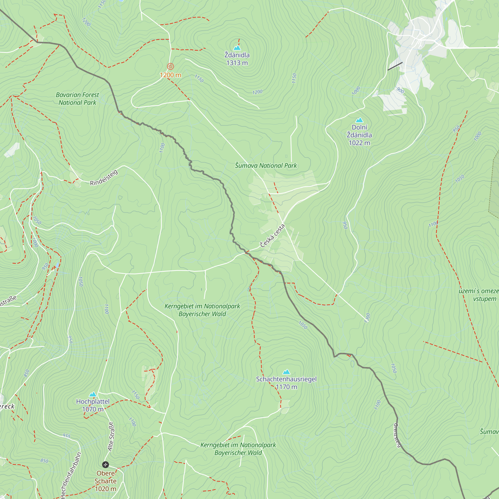 Ehem.Grenzwärterhütte map