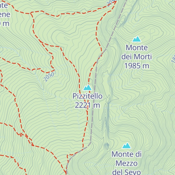 Map of Pizzitello
