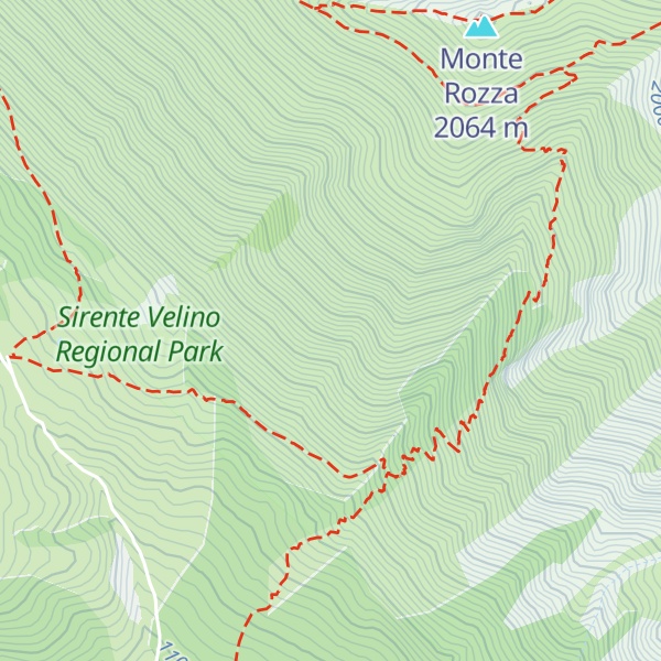 Map of Monte Rozzo