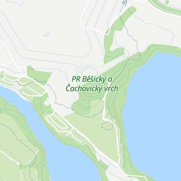 Map of Běšický Chochol [Kadaň-Tušimice]