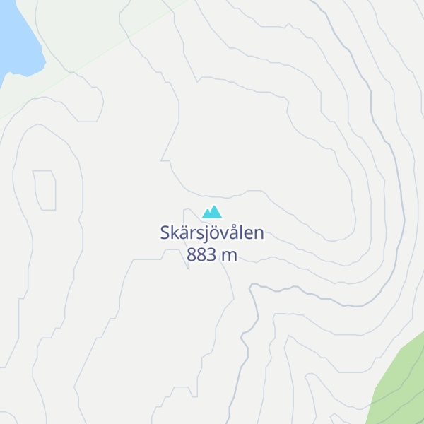 Map of Skärsjövålen