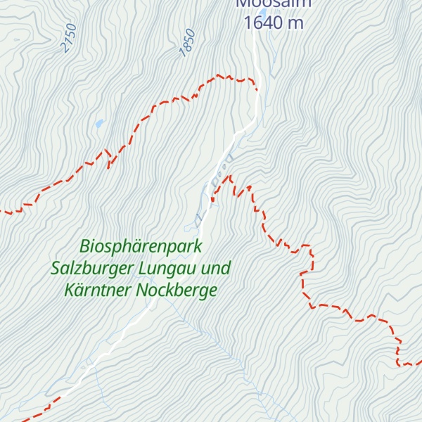 Map of Waschbergalm