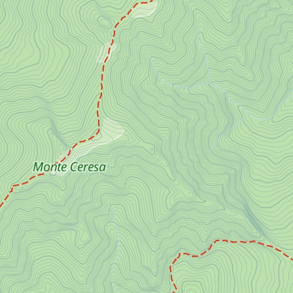 Map of Monte Scaloni