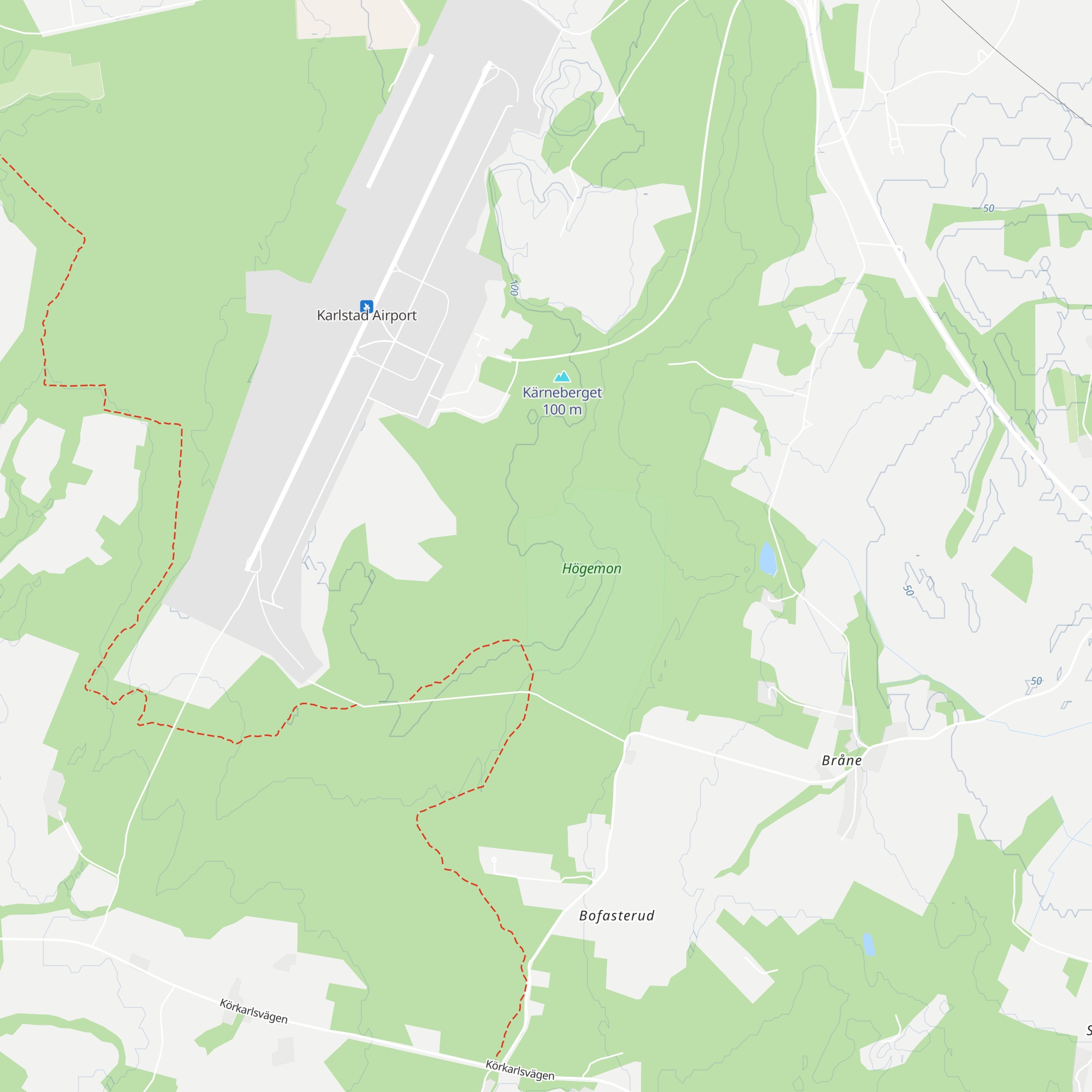 Högemon Kolarkoja map