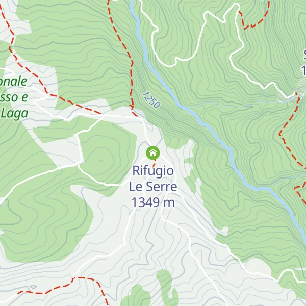 Map of Rifugio Le Serre