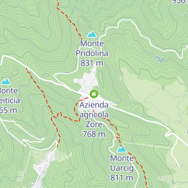 Map of Azienda agricola Zore