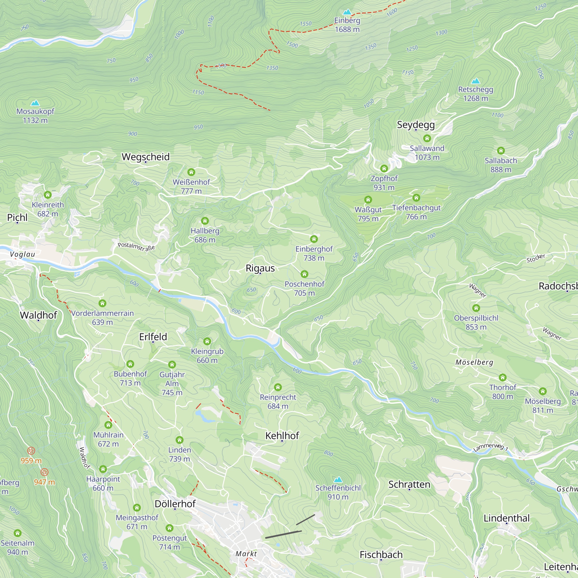 Grieshof map