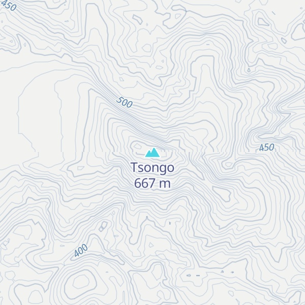 Map of Tsongo