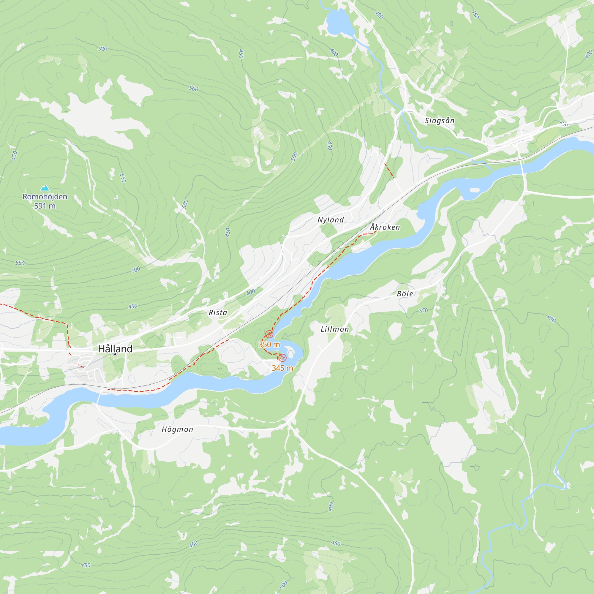 Hållandsgårdens Pilgrimsstuga map