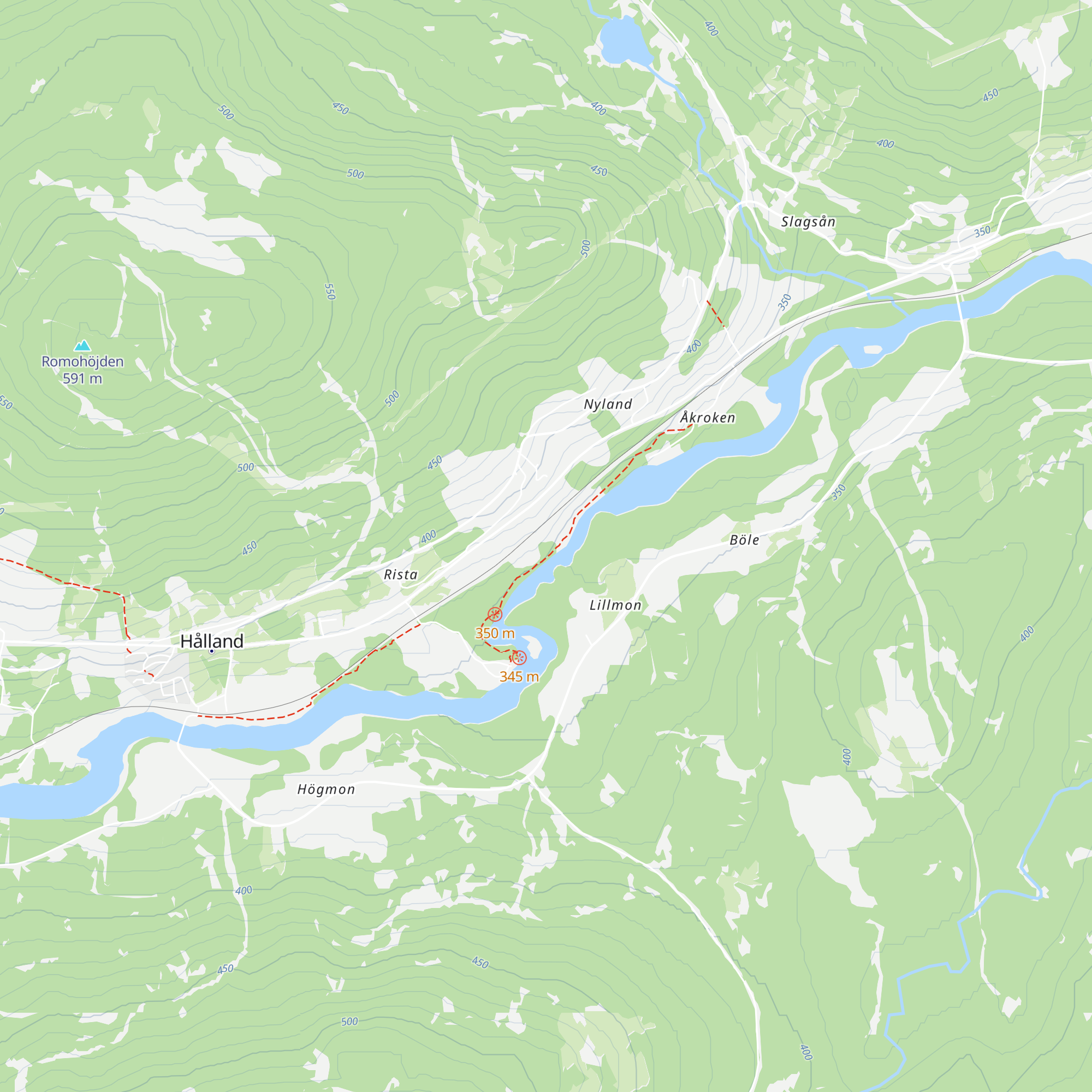 Hållandsgårdens Pilgrimsstuga map