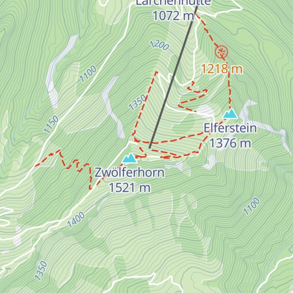 Map of Das Zwölfer