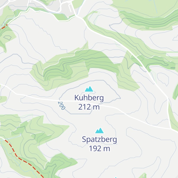 Map of Kuhberg