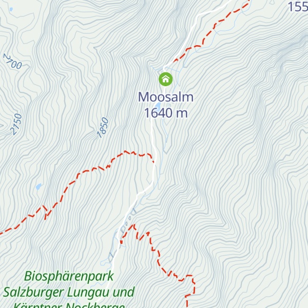 Map of Königalm