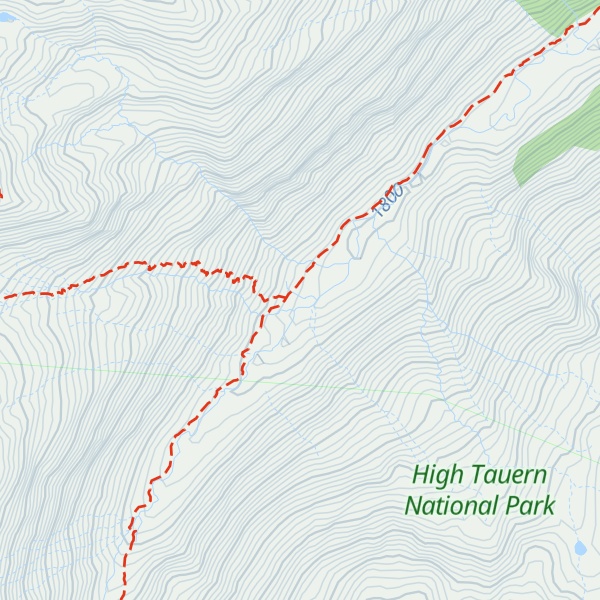 Map of Mayerhütte (verf.)